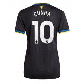 Manchester United Matheus Cunha #10 Tredje Kläder Dam 2025-26 Kortärmad